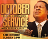 OCTOBER GLOBAL COMMUNION SERVICE WITH PASTOR CHRIS