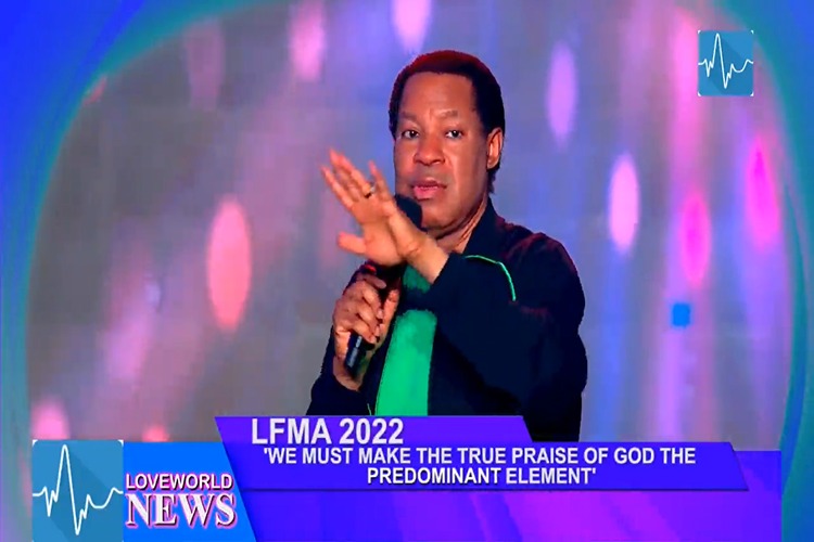  Exclusive Moment with Pastor Chris at LFMA 2022, Day 2, Night Stage Session