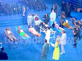 10 PEOPLE HEALED AT ONCE