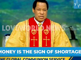 MONEY IS A SIGN OF SHORTAGE