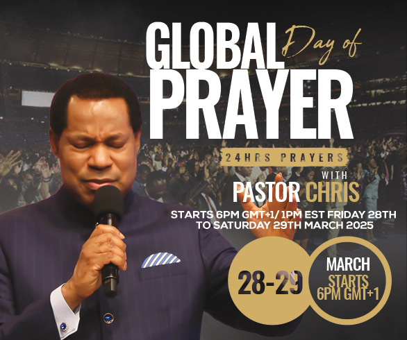 MARCH GLOBALDAY OF PRAYER WITH PASTOR CHRIS