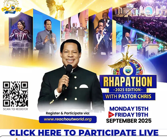 RHAPATHON WITH PASTOR CHRIS