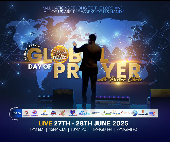 GLOBAL DAY OF PRAYER WITH PASTOR CHRIS