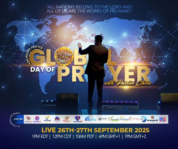 GLOBAL DAY OF PRAYER WITH PASTOR CHRIS