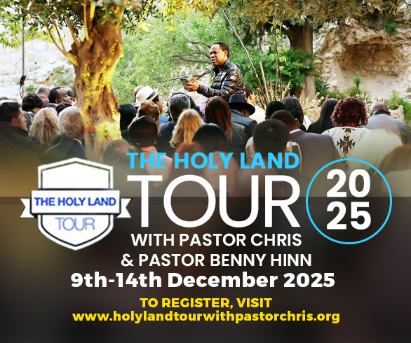 HOLY LAND TOUR WITH PASTOR CHRIS