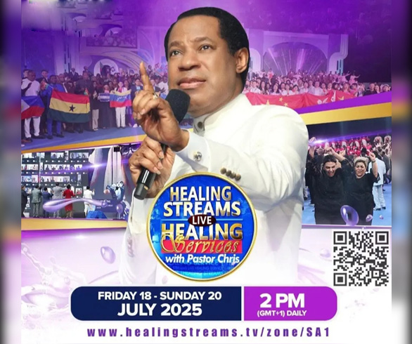 HEALING STREAMS LIVE HEALING SERVICE WITH PASTOR CHRIS