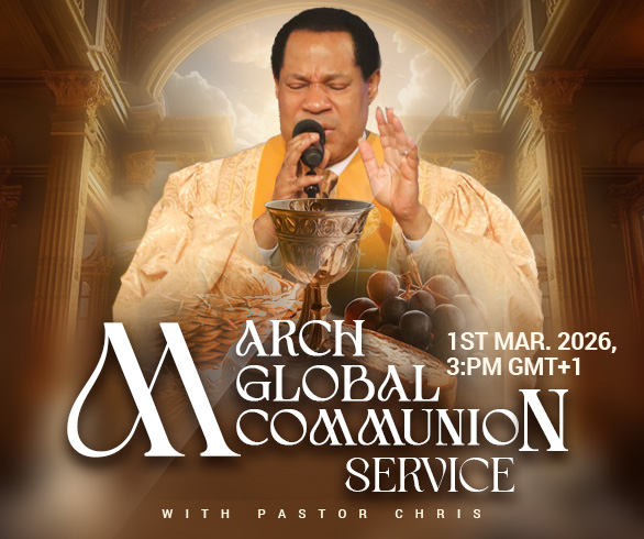 MARCH GLOBAL COMMUNION SERVICE WITH PASTOR CHRIS