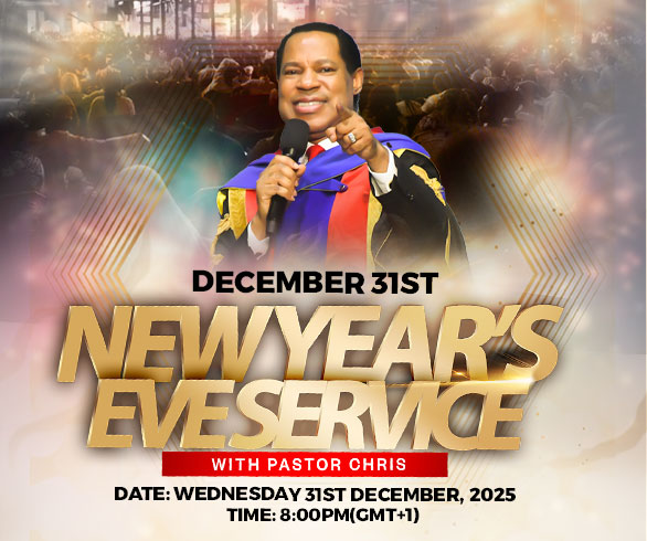 DECEMBER 31 NEW YEAR EVE SERVICE WITH PASTOR CHRIS