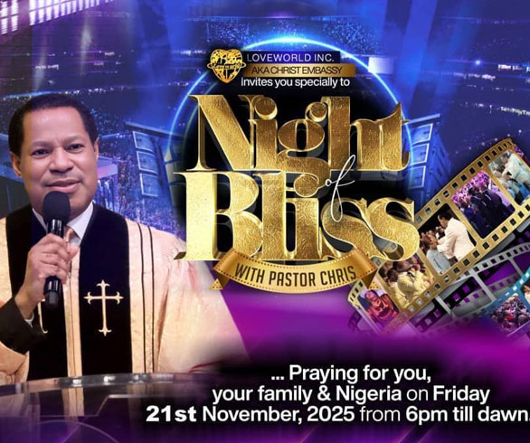 NIGHT OF BLISS WITH PASTOR CHRIS