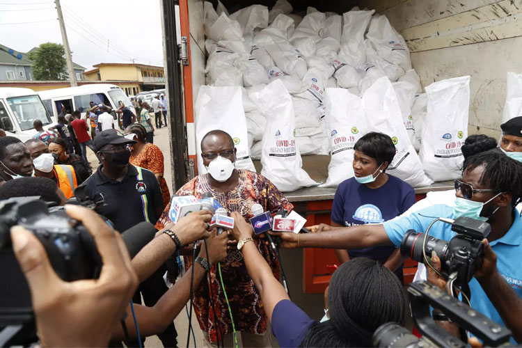 COVID-19: Pastor Chris Provides Emergency Food Relief Intervention