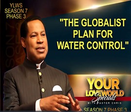 Globalist Plan for Water Control