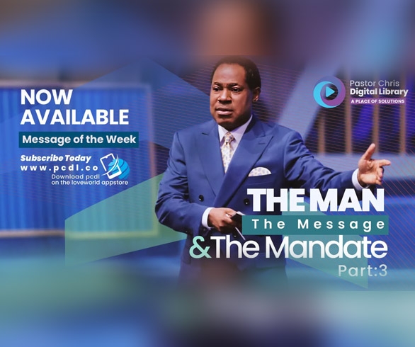 The Man, the Message and the Mandate