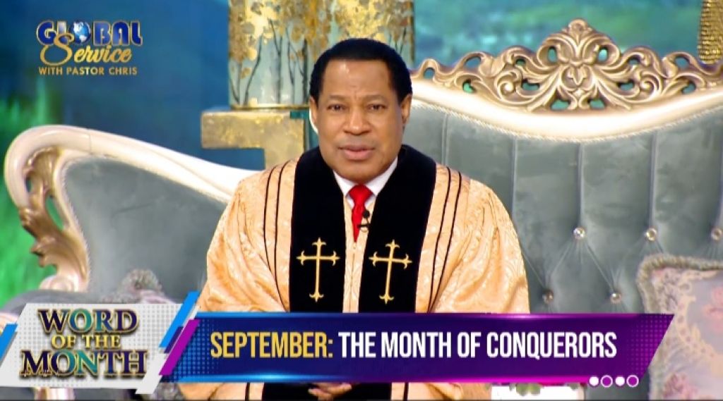  Welcome to the Month of Conquerors, Pastor Chris Heralds at Global Service