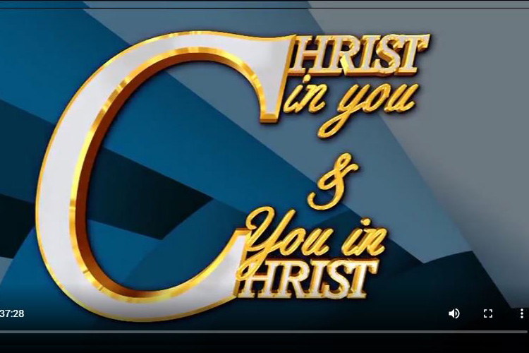 YOU IN CHRIST BY PASTOR CHRIS
