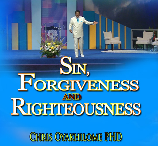 SIN, FORGIVENESS AND RIGHTEOUSNESS