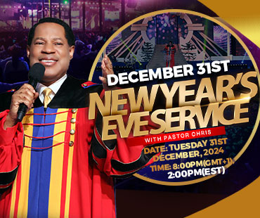 DECEMBER 31 NEW  YEAR'S EVE SERVICE WITH PASTOR CHRIS