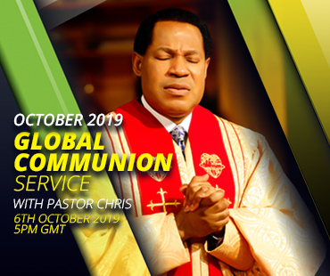 OCTOBER 2019 GLOBAL COMMUNION SERVICE WITH PASTOR CHRIS