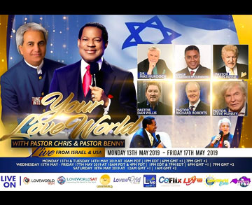 YOUR LOVEWORLD PRAISE-A-THON LIVE FROM ISRAEL AND USA