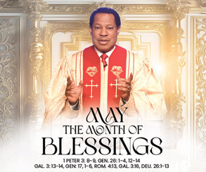 Welcome to the Month of Blessings, Pastor Chris Heralds at Global service