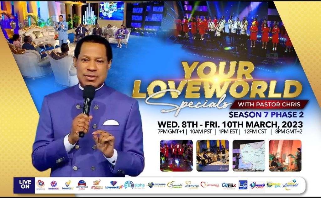 Your Loveworld Specials Season 7 Phase 2 with Pastor Chris
