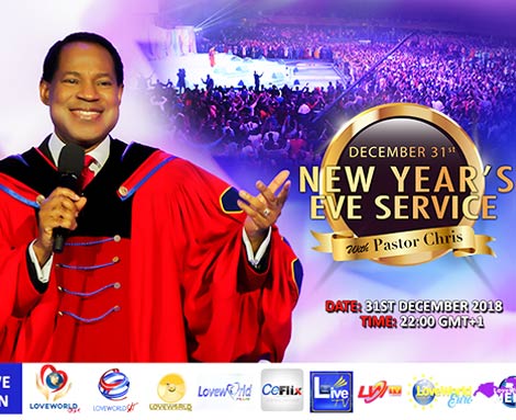 31ST DECEMBER NEW YEAR EVE GLOBAL SERVICE WITH PASTOR CHRIS