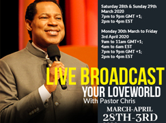 YOUR LOVEWORLD LIVE BROADCAST