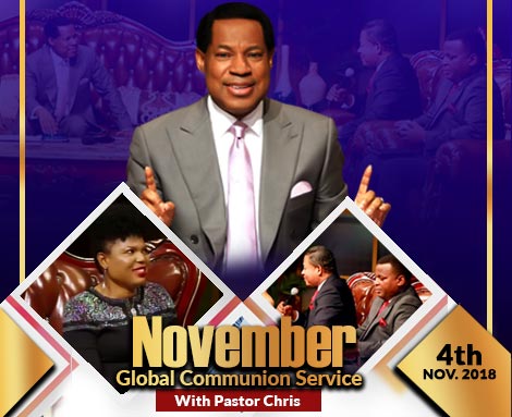 NOVEMBER GLOBAL COMMUNION SERVICE WITH PASTOR CHRIS