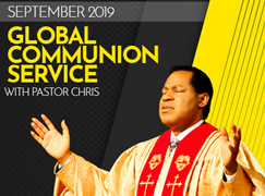 SEPTEMBER 2019 GLOBAL COMMUNION SERVICE WITH PASTOR CHRIS